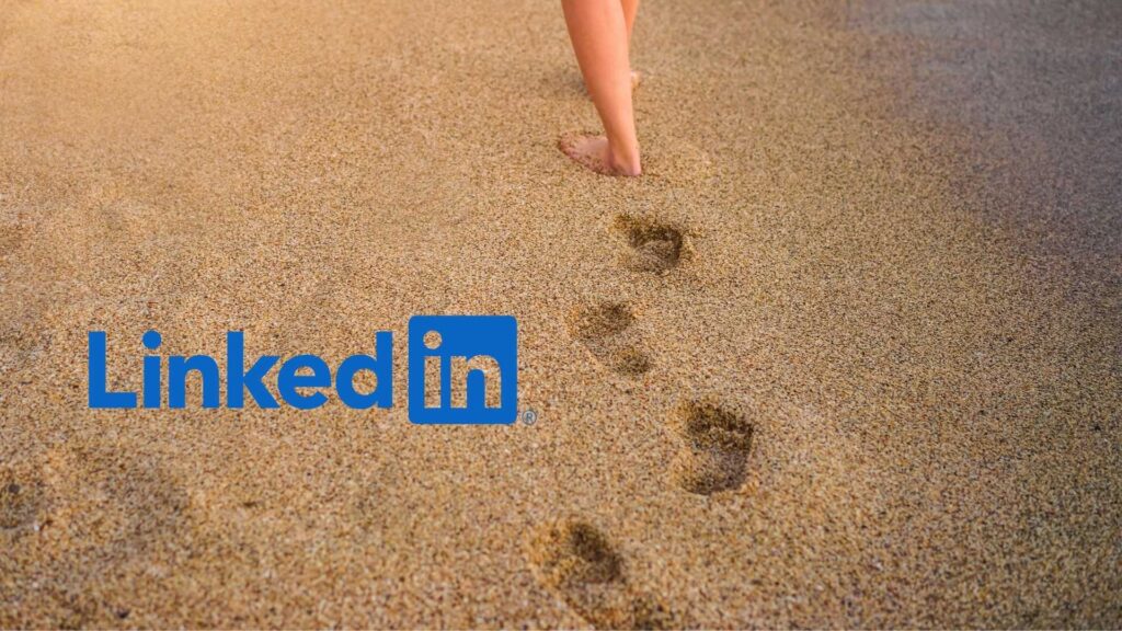 LinkedInを登録しないで見ると足跡は残る？
